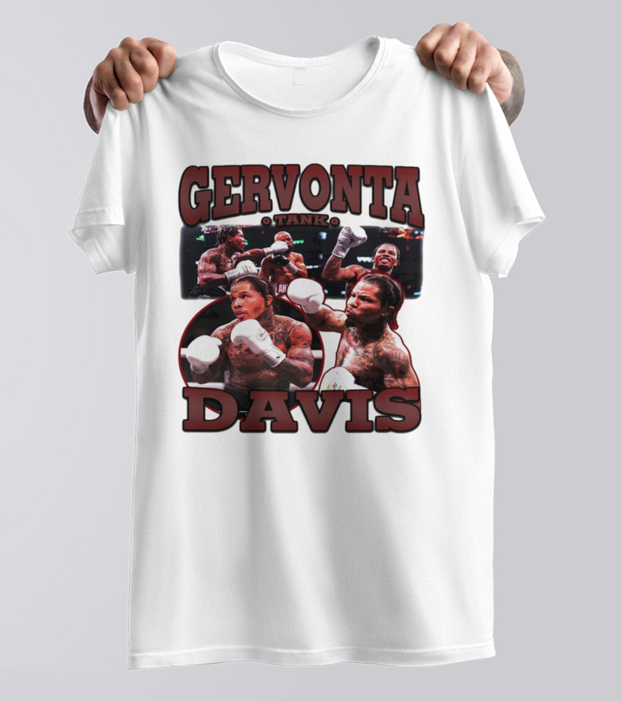 Gervonta Davis Tank Vintage Bootleg Boxing Collage T-Shirt