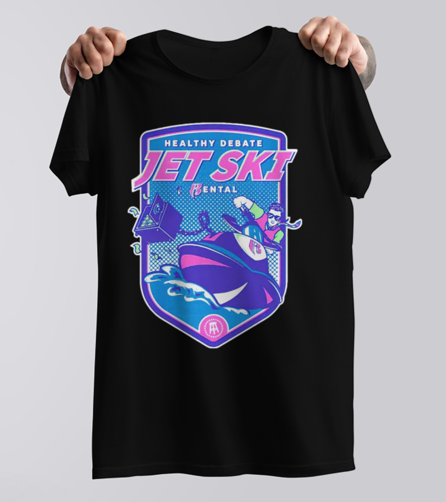 Healthy Debate Jet Ski Rental Fun Adventure T-Shirt