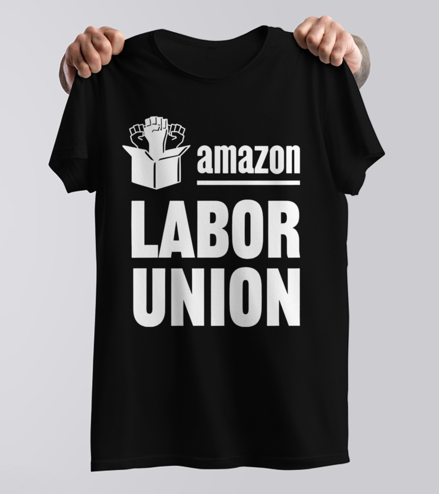 Amazon Labor Union Fists In Box T-Shirt