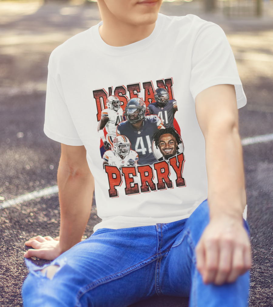D’Sean Perry Virginia Cavaliers Football Vintage 41 T-Shirt