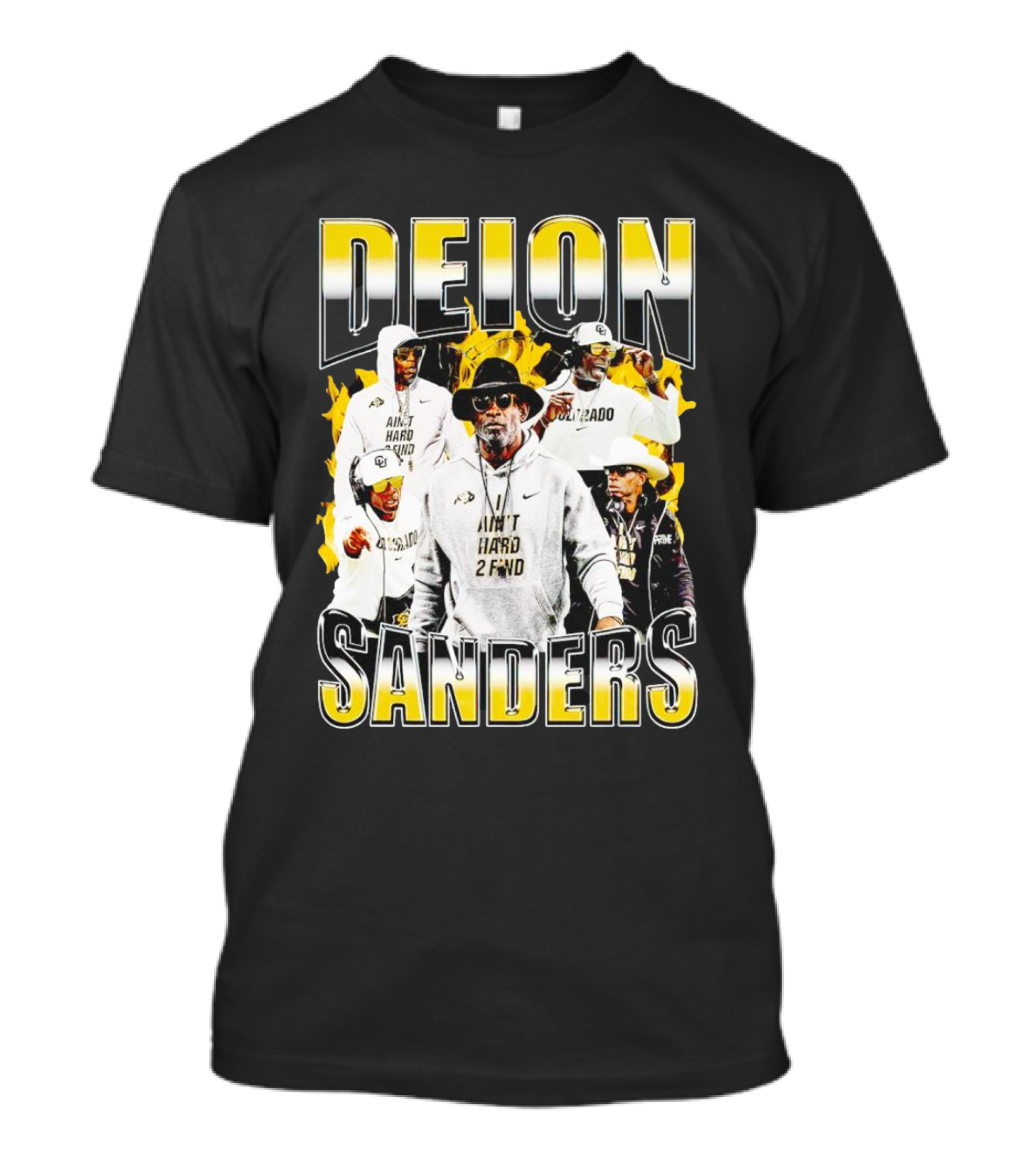Deion Sanders Coach Prime Colorado Buffaloes Football Aint Hard 2 Find T-Shirt