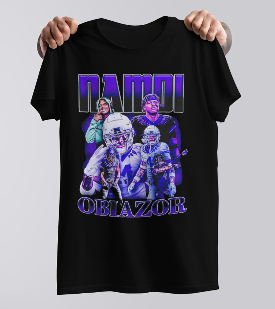 Namdi Obiazor TCU Horned Frogs Football Vintage Collection T-Shirt