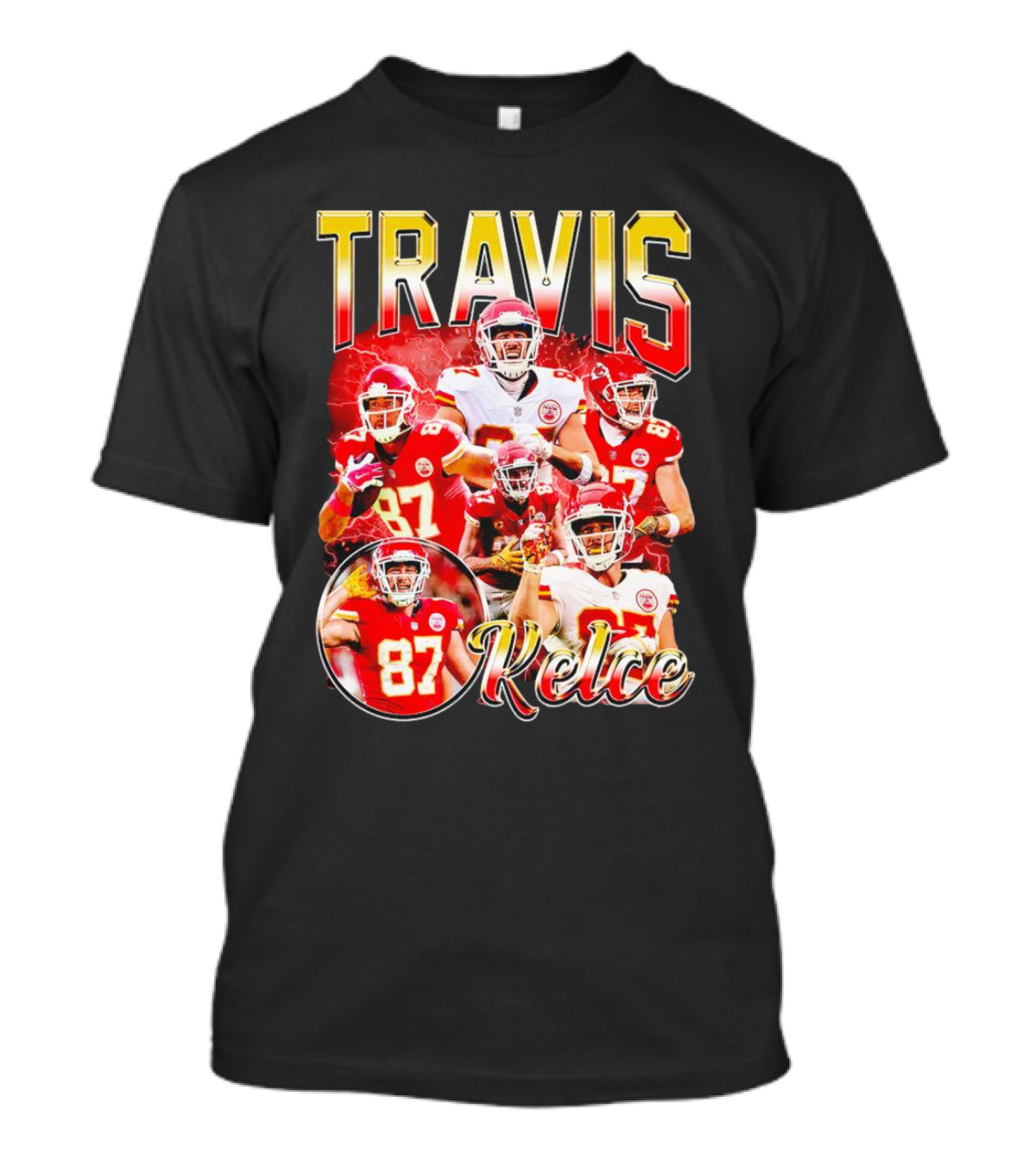 Travis Kelce Kansas City Chiefs Football NFL 87 T-Shirt