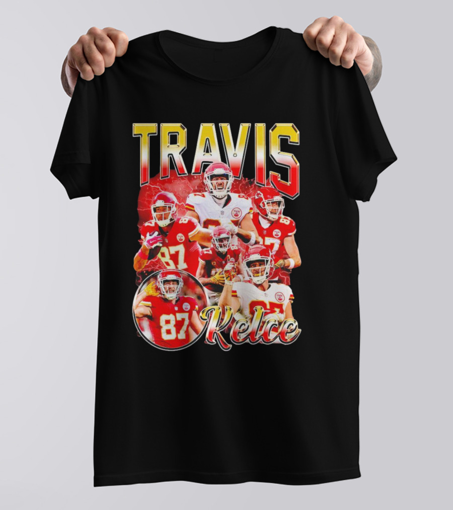 Travis Kelce Kansas City Chiefs Football NFL 87 T-Shirt