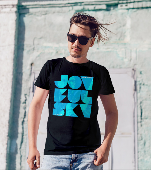 Robin Trower Joyful Sky Album Cover Art By Hari Schneider T-Shirt