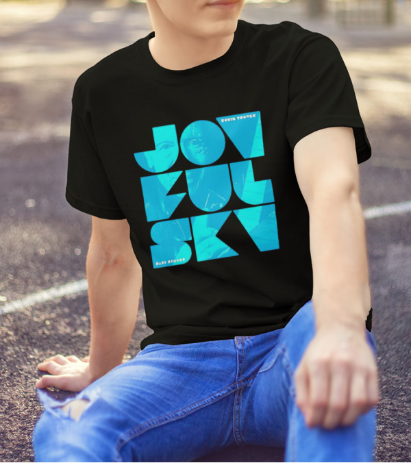 Robin Trower Joyful Sky Album Cover Art By Hari Schneider T-Shirt
