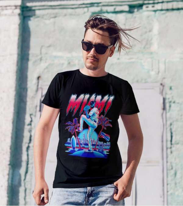 Miami Marlins Sandy Alcántara Cartoon Vintage T-Shirt