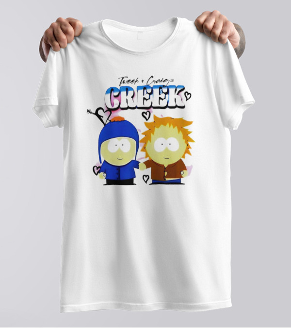 Tweek + Craig = Creek South Park T-Shirt