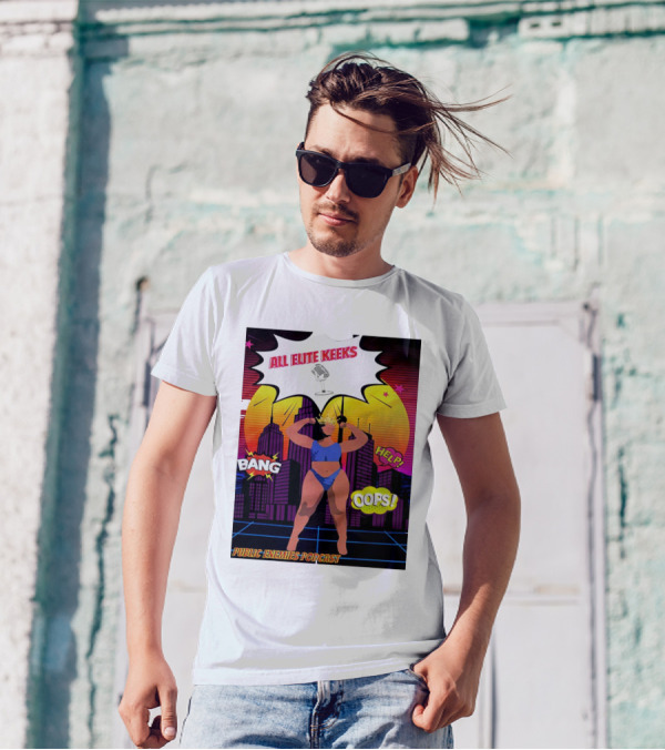 All Elite Keeks Public Enemies Podcast Bang Help Oops T-Shirt