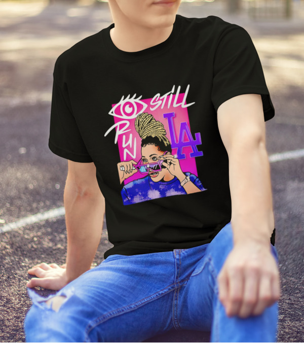 Baddies Still Run LA Cartoon T-Shirt