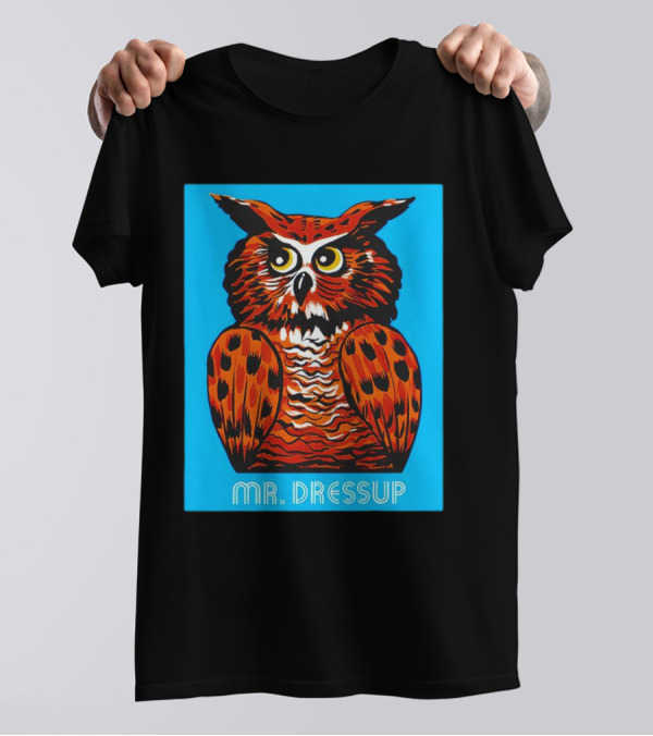 Craig Baird Mr Dressup Owl Retro T-Shirt