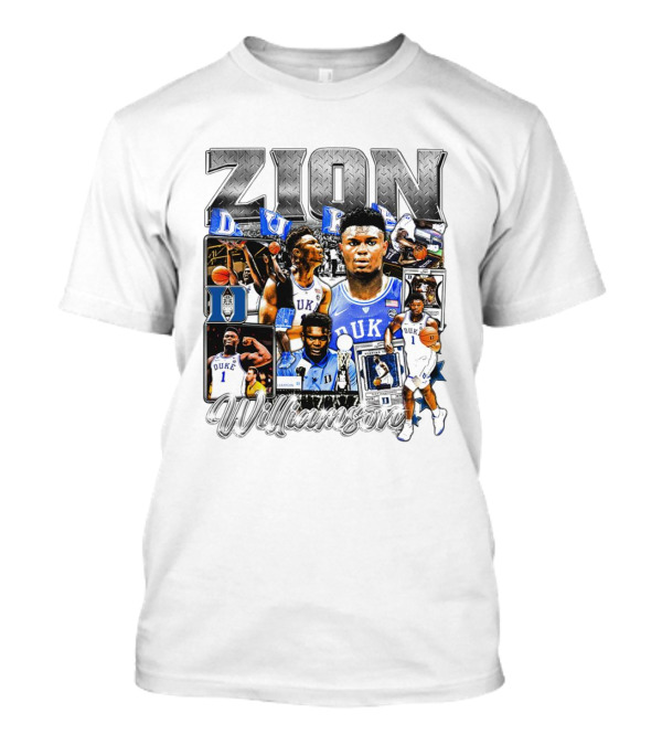 Zion Williamson Duke Blue Devils Basketball Moments T-Shirt