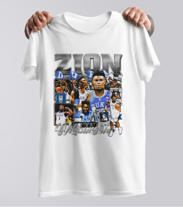 Zion Williamson Duke Blue Devils Basketball Moments T-Shirt