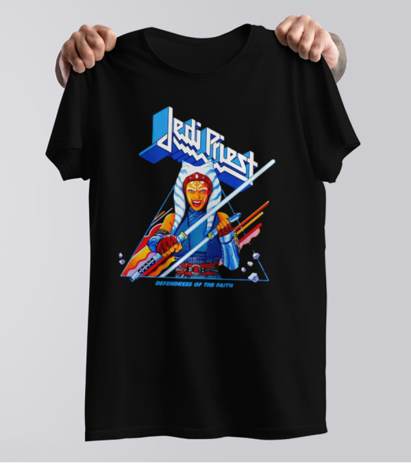 Jedi Priest Ahsoka Tano Defendress Of The Faith T-Shirt