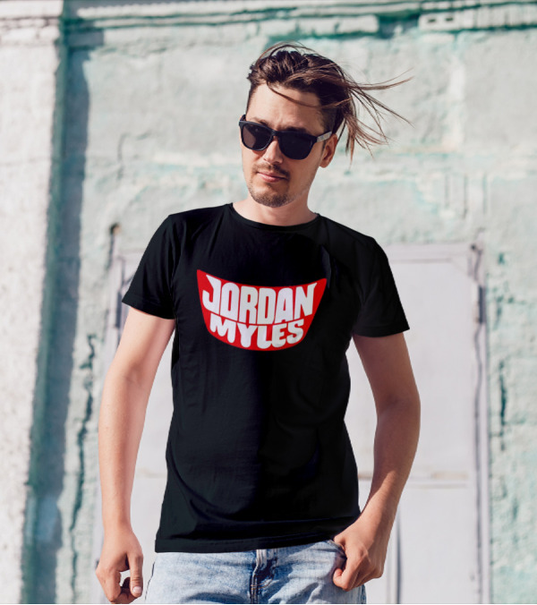 Jordan Myles Red And White T-Shirt