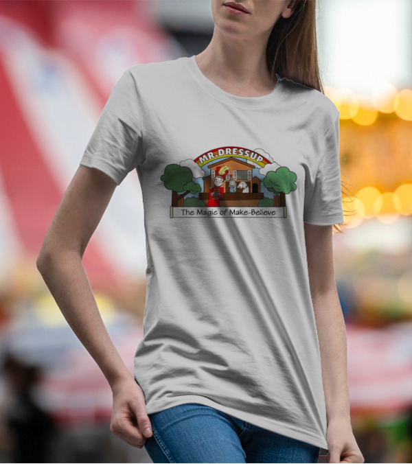 Mr Dressup The Magic Of Make-Believe Puppet Playhouse T-Shirt