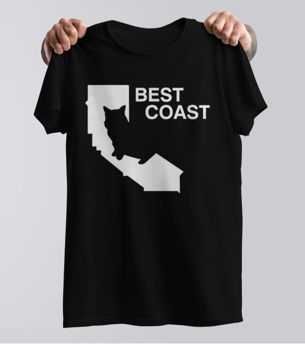 Hayley Williams Best Coast California Cat T-Shirt