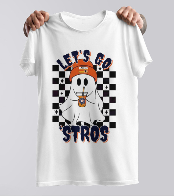 Let's Go 'Stros Houston Astros Ghost T-Shirt