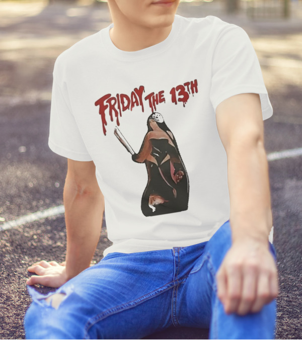 Friday The 13th Nicki Minaj Horror Mashup T-Shirt