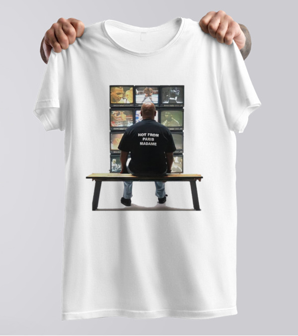Not From Paris Madame Mike Tyson Boxing TV Monitors T-Shirt