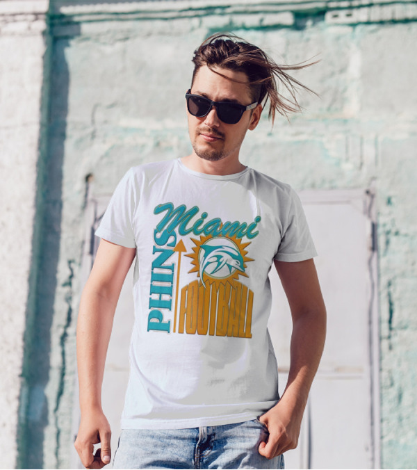 Miami Dolphins Phins Football T-Shirt