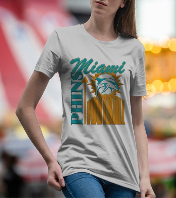 Miami Dolphins Phins Football T-Shirt