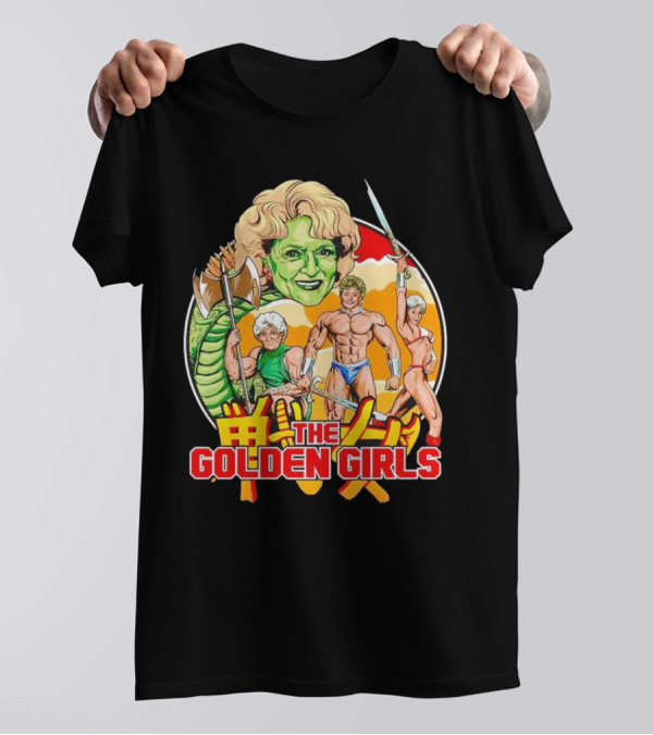 The Golden Girls Axe Warriors Anime T-Shirt
