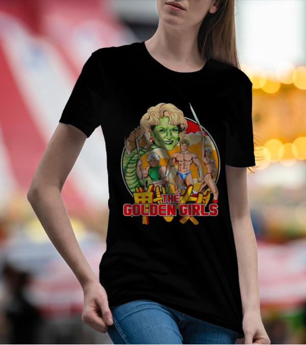 The Golden Girls Axe Warriors Anime T-Shirt