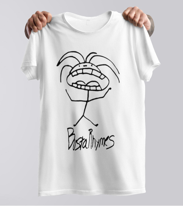 Busta Rhymes Stick Figure Drawing T-Shirt