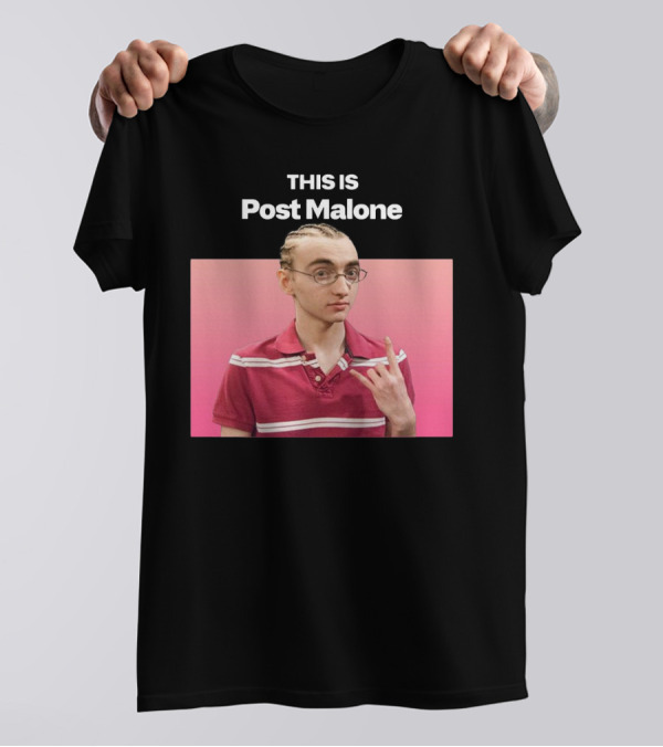 Sinjin Van Cleef This Is Post Malone T-Shirt