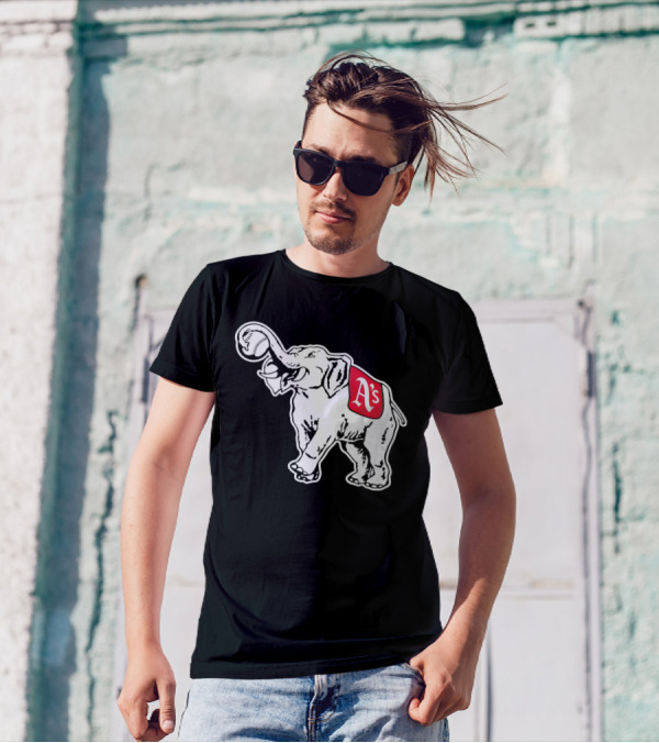 Philadelphia Athletics A's Elephant T-Shirt