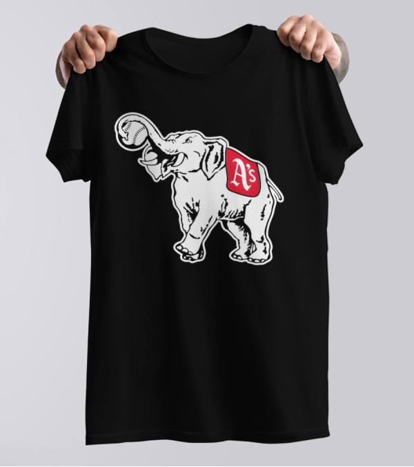 Philadelphia Athletics A's Elephant T-Shirt