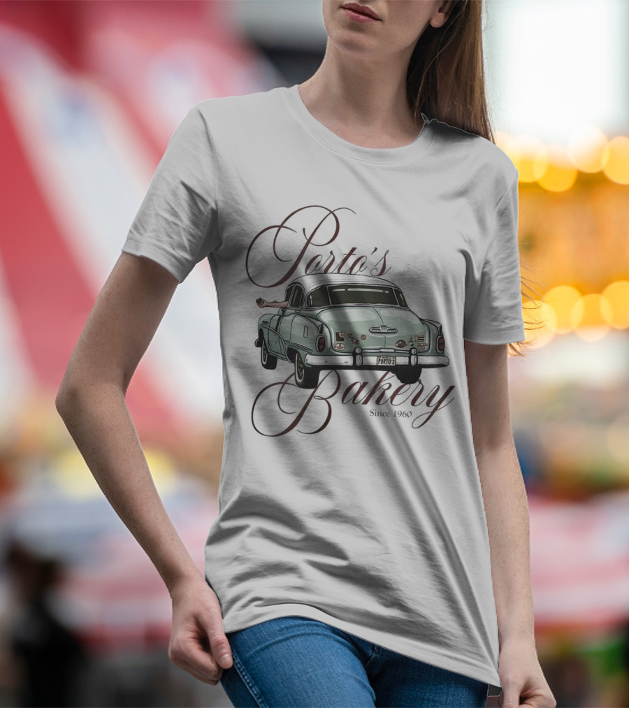 Porto's Bakery Since 1960 Vintage Car T-Shirt