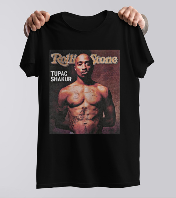 Rolling Stone Tupac Shakur Cover T-Shirt