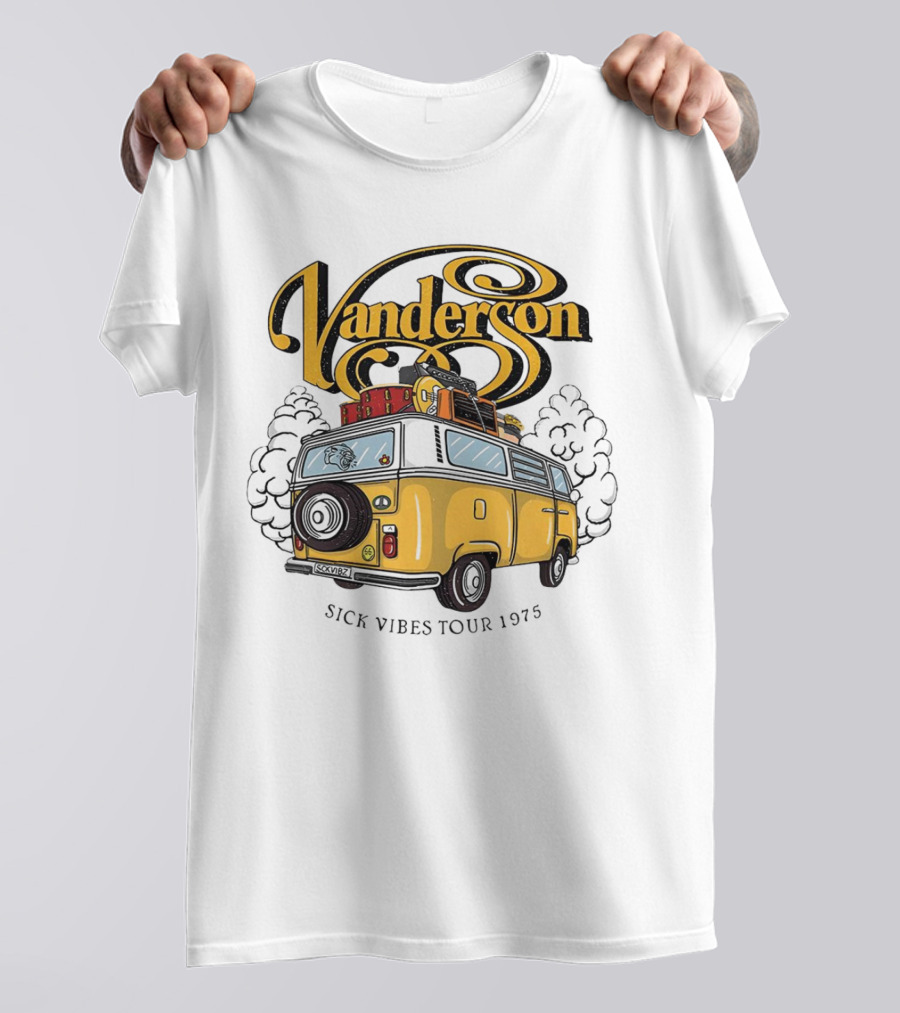 Vanderson Sick Vibes Tour 1975 T-Shirt