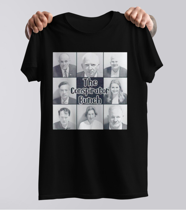 Rudy Giuliani The Conspirator Bunch Parody Grid T-Shirt