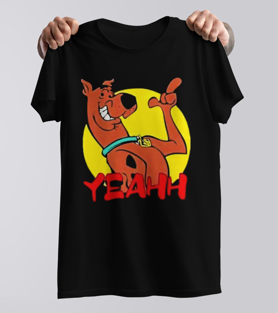 Scooby Yeahh Cartoon Iconic Pose T-Shirt