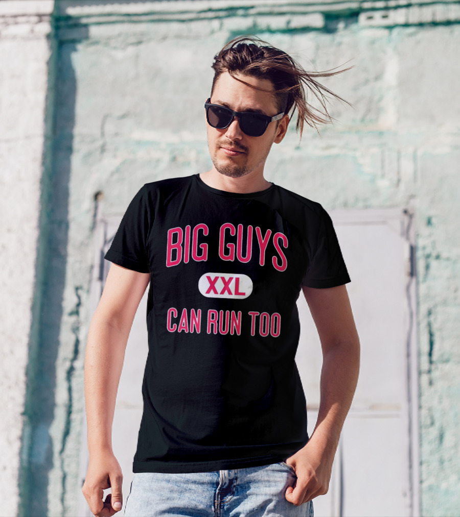 Big Guys Can Run Too XXL T-Shirt