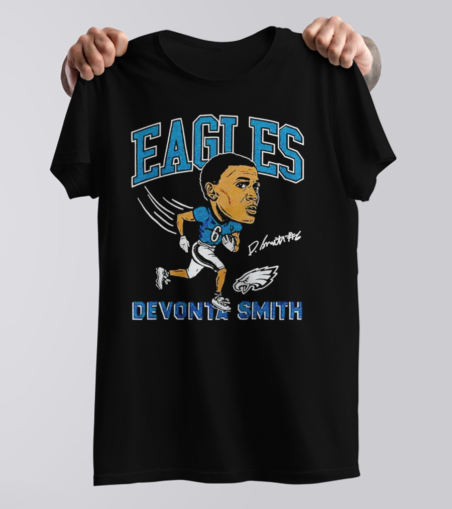 Eagles Devonta Smith 6 Signature T-Shirt