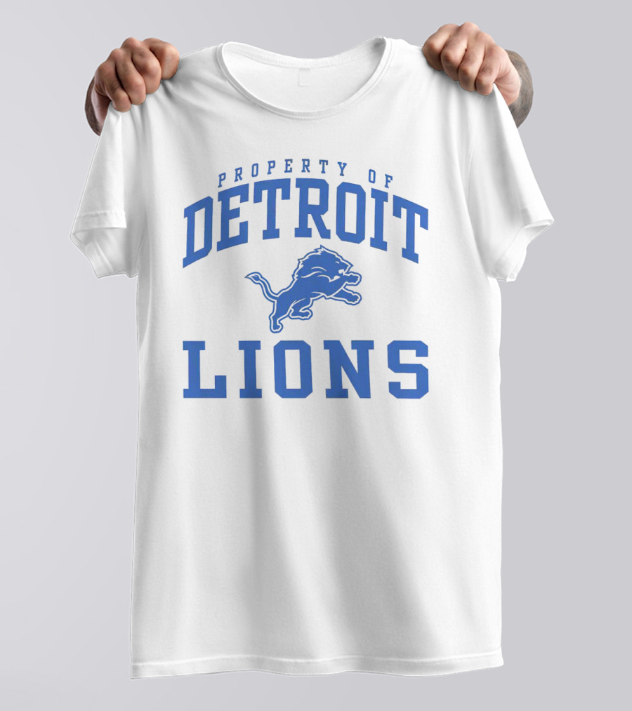 PROPERTY OF DETROIT LIONS T-Shirt