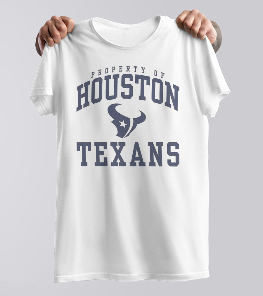 Property Of Houston Texans Football Team T-Shirt