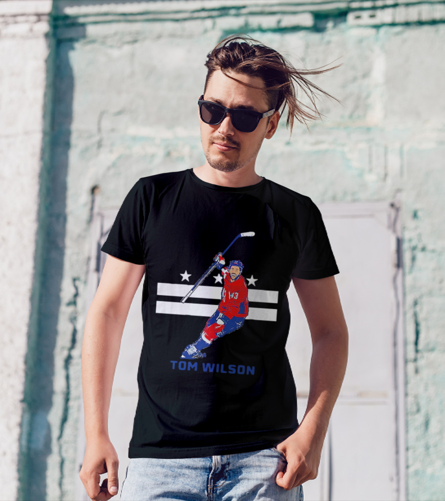 Tom Wilson Washington Capitals City Star T-Shirt