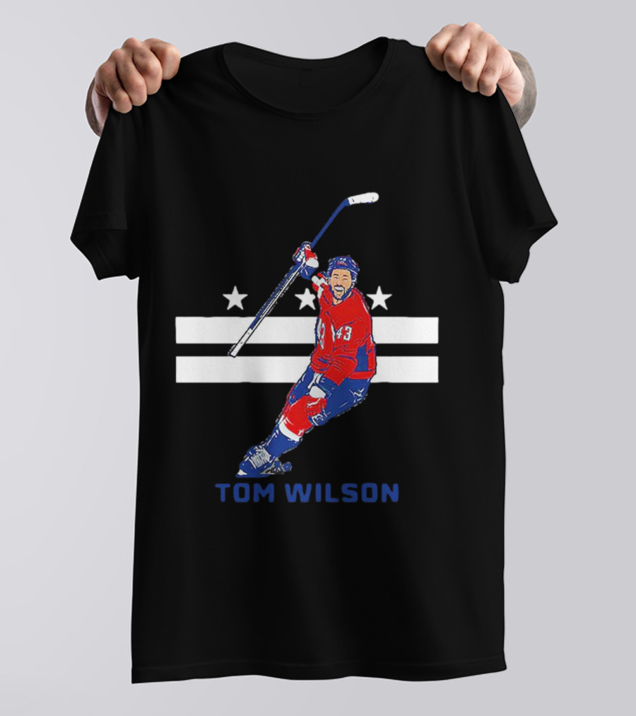 Tom Wilson Washington Capitals City Star T-Shirt