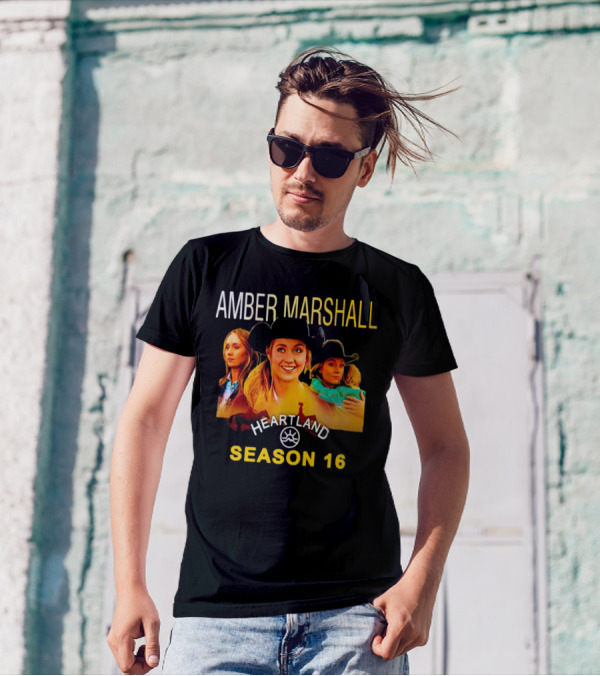 Amber Marshall Heartland Season 16 Ranch Scenes T-Shirt