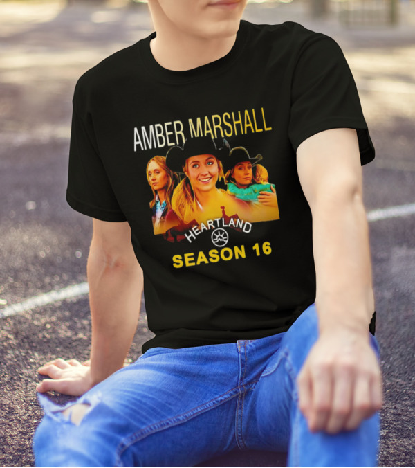 Amber Marshall Heartland Season 16 Ranch Scenes T-Shirt