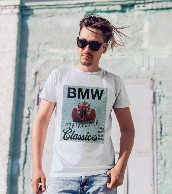 BMW 328 Roadster Classico 1936 1937 1938 1939 T-Shirt