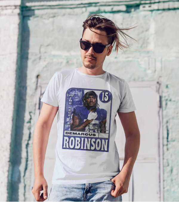 Demarcus Robinson Wide Receiver 15 Los Angeles R Card T-Shirt