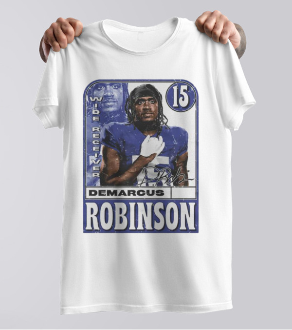 Demarcus Robinson Wide Receiver 15 Los Angeles R Card T-Shirt