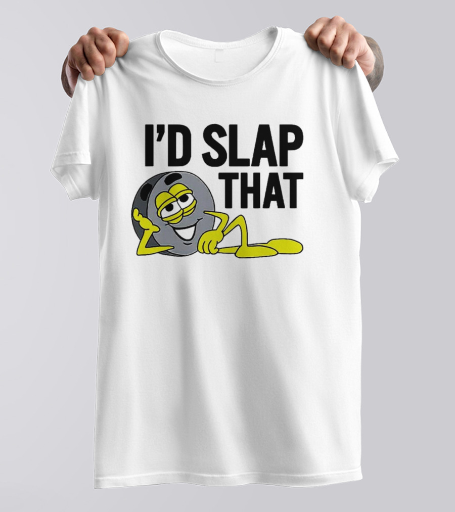 I’d Slap That Smiling Emoji Leaning With Sunglasses T-Shirt