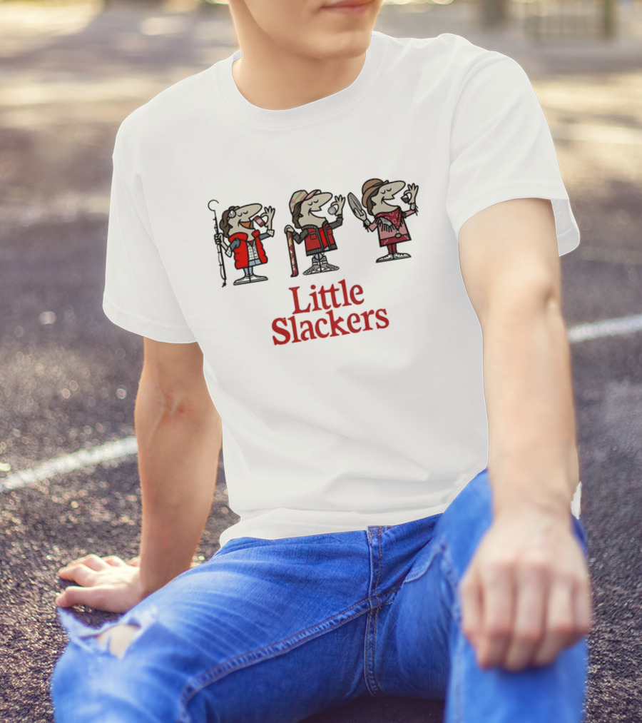 Little Slackers Cartoon Trio Adventure T-Shirt
